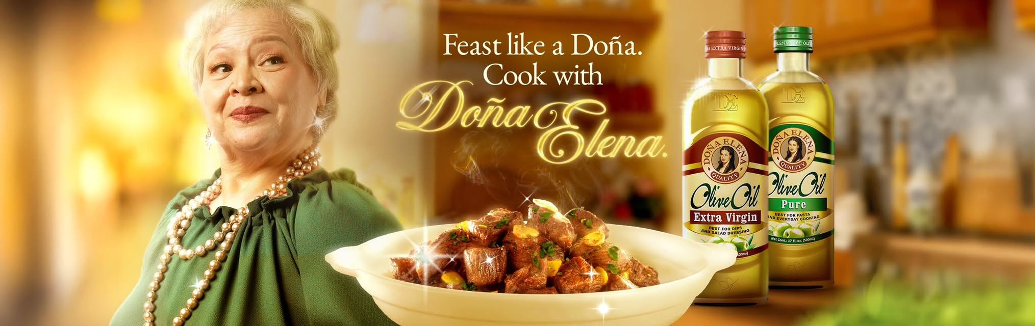 Feast like a Doña. Cook with Doña Elena.